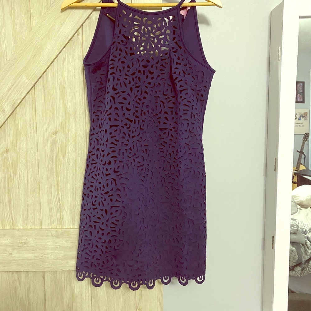 LILLY PULITZER Navy Blue Cut Out Dress